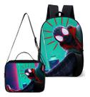 Kit Mochila E Lancheira Termica Escolar Tema Heroi Aranha