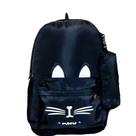 Kit Mochila Escola Juvenil Gatinho Costas ZC010 Kit Mochila Escola Juvenil Gatinho Costas ZC010