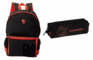 Kit Mochila Escolar Costas Flamengo Com Estojo 2025 Xeryus
