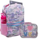Kit Mochila Escolar Costas + Lancheira LOVE -UP4YOU