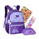Kit Mochila Escolar Costas Tsum Tsum Meninas Original 2026
