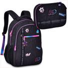 Kit Mochila Escolar D Costas Rafa E Luiz Com Estojo Youtuber