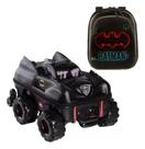 Kit mochila escolar diplomata 3d hotweells carro batman preto com lancheira