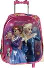 Kit Mochila Escolar Frozen Rodinhas Com Lancheira E Estojo