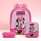 Kit Mochila Escolar Infantil Bolsa De Menina 4 A 10 Anos