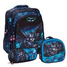 Kit Mochila Escolar Infantil Envio Imediato Menino 3 pçs