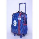 Kit Mochila Escolar Infantil Football Mochila Estojo Lancheira Futebol Rocie -