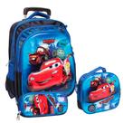 Kit Mochila Escolar Infantil Menino Rodinha Envio Imediato