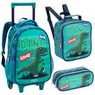 Kit Mochila Escolar Infantil Menino Rodinha Lancheira Térmica Estojo Crianças Volta Aulas 2025 Kit Mochila Escolar Infantil Menino Rodinha Lancheira Térmica Estojo Crianças Volta Aulas 2025