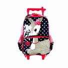 Kit Mochila Escolar Infantil Up4You Petit Bambi Com Rodinhas