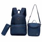 Kit Mochila Escolar Onbongo Lancheira Térmica Estojo Reforçada