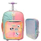 Kit Mochila + Estojo Color Block Puket Kit Mochila + Estojo Color Block Puket