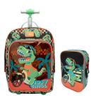 Kit Mochila + Estojo Dino Miami Puket