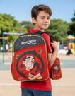 Kit Mochila Estojo Escolar Enaldinho Youtuber Costas Aula