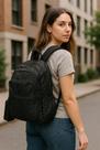 Kit Mochila + Estojo Grande Ideal Para Bloquinhos de Carnaval e Viagens - Aleatório