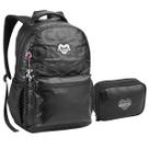 Kit Mochila Estojo Juvenil Matelassê ColorUp