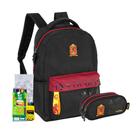 Kit Mochila Estojo Triplo Harry Potter Hogwarts Oficial