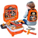 Kit Mochila Ferramentas Infantil Brinquedo Interativo