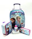 Kit Mochila Frozen Febre Congelante Infantil Rodinhas M F5 Kit Mochila Frozen Febre Congelante Infantil Rodinhas M F5