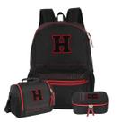Kit Mochila Harry Potter Costas Lancheira E Estojo Box Teen