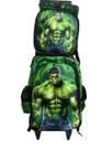 Kit mochila hulk + lancheira + estojo gv bolsas