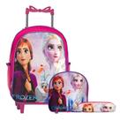 Kit Mochila Infantil Carrinho Frozen Reforçada Toys 2U