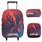 Kit Mochila Infantil de Rodinha Homem Aranha Passeio Escola Kit Mochila Infantil de Rodinha Homem Aranha Passeio Escola