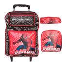 Kit Mochila Infantil De Rodinhas Masculina Creche Pre Escola