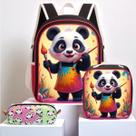 Kit Mochila Infantil Feminina Menina Grande Costas Estojo Lancheira Escolar Kit Mochila Infantil Feminina Menina Grande Costas Estojo Lancheira Escolar