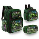 Kit Mochila Infantil Menino Estampa Hulk Herói Vingadores