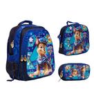 Kit Mochila Infantil Patrulha Canina Costas Passeio Creche
