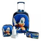 Kit Mochila Infantil Sonic Superstars Rodinhas Tam Grande F5