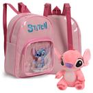 Kit Mochila Infantil Stitch Mini Bolsa Passeio + Pelúcia Kit Mochila Infantil Stitch Mini Bolsa Passeio + Pelúcia