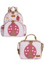 Kit Mochila Kids e Lancheira Joaninha - Masterbag
