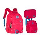 Kit Mochila Lancheira e Estojo Rebecca Bonbon Heart Beats Grande RB27015 Cor:Rosa Kit Mochila Lancheira e Estojo Rebecca Bonbon Heart Beats Grande RB27015 Cor:Rosa