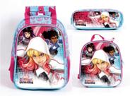 Kit Mochila+Lancheira+Estojo Marvel Rising Secret Warriors Ref: 11460, 11459 11458 DMW (SKU14104K) Kit Mochila+Lancheira+Estojo Marvel Rising Secret Warriors Ref: 11460, 11459 11458 DMW (SKU14104K)