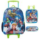 Kit Mochila Lancheira Estojo Xeryus Guardiões Das Galáxias X