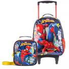 Kit Mochila + Lancheira Homem Aranha - Xeryus Kit Mochila + Lancheira Homem Aranha - Xeryus