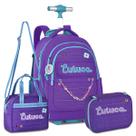 Kit Mochila Luluca Rodinha Lancheira Estojo box Costa Grande