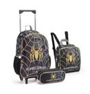 Kit Mochila Masculina Spider 3pcs mr42074 - Seanite