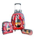 Kit Mochila Meninos Rodinhas Wheels Carros Formula 1 3d Meninos Kit Mochila Meninos Rodinhas Wheels Carros Formula 1 3d Meninos