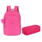 Kit Mochila MS49131UP e Estojo Escolar Infantil Minibox Académie Cereja - Tilibra