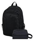 Kit Mochila Notebook 32l Preta + Necessaire Viagem Trabalho