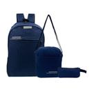 Kit Mochila Para Notebook + Shoulder Bag + Necessaire