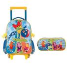 Kit Mochila Pequena Com Rodinha E Estojo Backyardigans