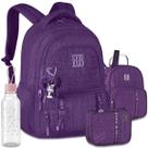 Kit Mochila Rb + Lancheira Termica + Estojo Rebecca Bonbon