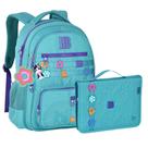 Kit Mochila Rebecca Bonbon Clio Chaveiro Flor Maleta Costas
