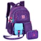 Kit Mochila Rebecca Bonbon Costas Bolsinha E Estojo Meninas