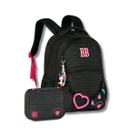 Kit Mochila Rebecca Bonbon Costas Estojo Box Escolar Meninas