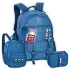 Kit Mochila Rebecca Bonbon Costas Meninas Estojo E Mochila P